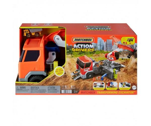 Matchbox: Action Drivers Dömper autó - Mattel