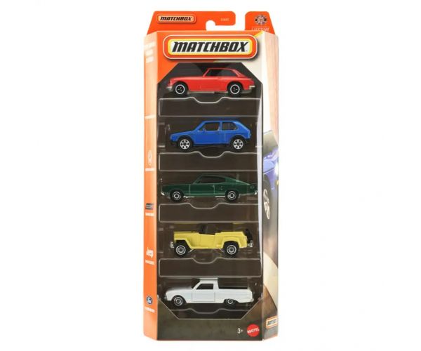 Matchbox: Classic Cruisers 5db-os kisautó szett 1/64 - Mattel