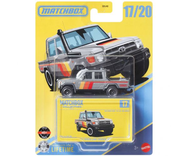 Matchbox Collectors: '17 Toyota Land Cruiser gyűjtői dobozos kisautó 1/64 - Mattel