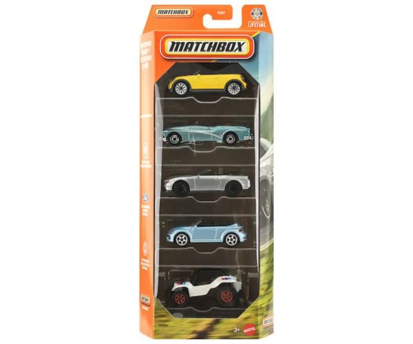 Matchbox: Convertible Dreams 5db-os kisautó szett 1/64 - Mattel
