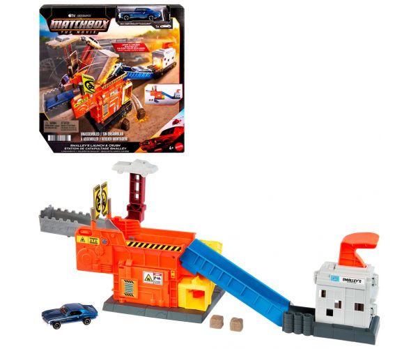 Matchbox A film: Smalley roncstelepe játékszett – Mattel