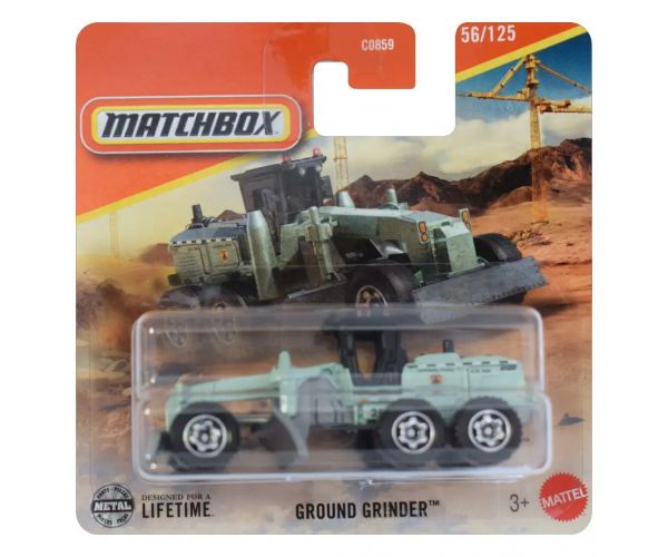 Matchbox: Ground Grinder kisautó 1/64 - Mattel