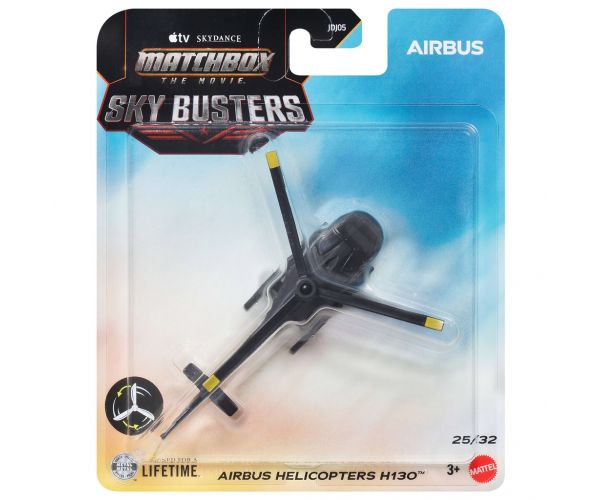 Matchbox A film: Sky Busters Airbus Helicopters H130 repülő 1/64 – Mattel