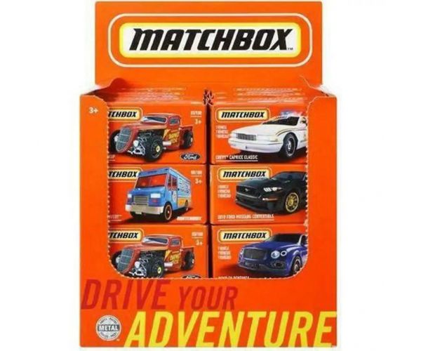 Matchbox: Gyűjthető kisautók 1/64 papírdobozban 1db - Mattel