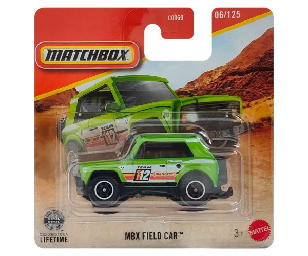 Matchbox: MBX Field Car terepjáró kisautó 1/64 - Mattel