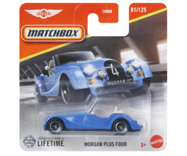 Matchbox: Morgan Plus Four kisautó 1/64 – Mattel