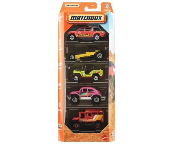 Matchbox: Ocean 5db-os kisautó szett 1/64 - Mattel
