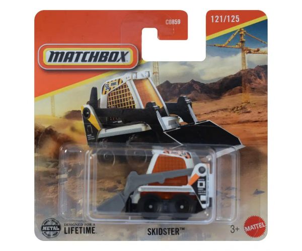Matchbox: Skidster fehér kisautó 1/64 - Mattel