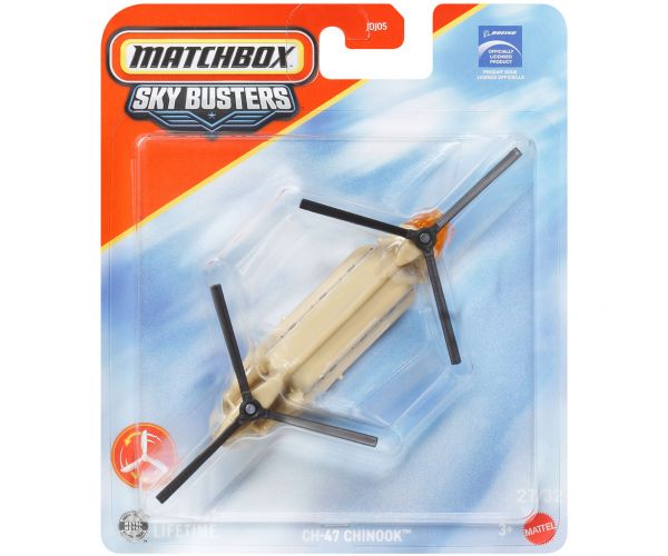 Matchbox: Sky Busters Boeing CH-47 Chinook repülő 164 – Mattel