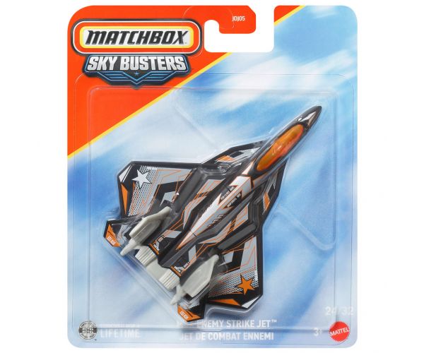 Matchbox Sky Busters: Enemy Strike Jet repülő modell 1/64 – Mattel