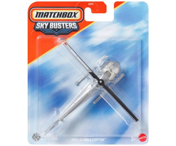Matchbox Sky Busters: MBX Bubble Copter repülő modell 1/64 – Mattel
