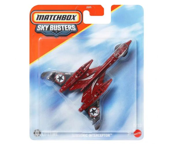 Matchbox Sky Busters: Subsonic Interceptor repülő modell 1/64 - Mattel