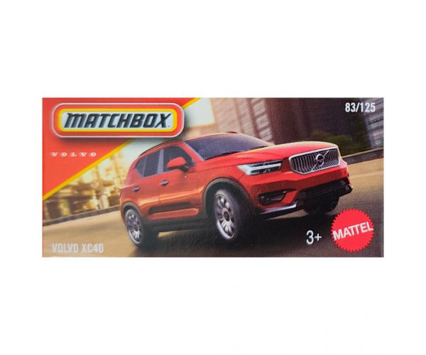 Matchbox: Papírdobozos Volvo XC40 kisautó 1/64 - Mattel
