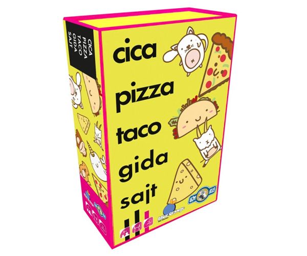 Maca, pizza, taco, sir društvena igra (na mađarskom jeziku)