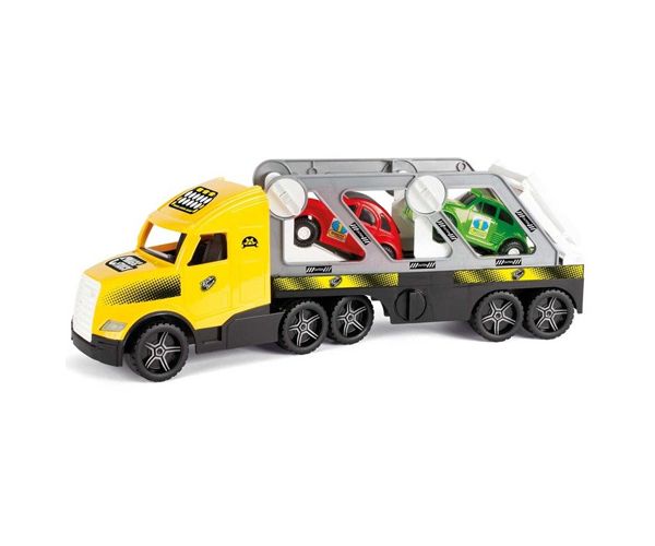 Magic Truck: Kamion za transport sa fluorescentnim svijetlom 81cm - Wader