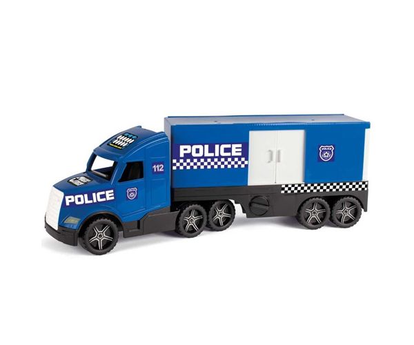 Magic Truck: Policijski kamion sa fluorescentnim svijetlom 81cm - Wader