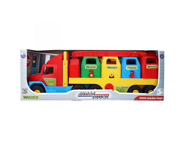Magic Truck: Selektivni kamion za smeće 80cm - Wader