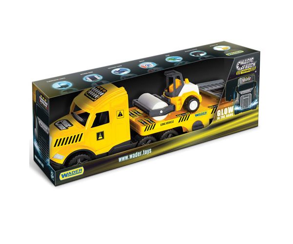 Magic Truck Technic: Kamion sa valjkom 80cm - Wader
