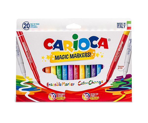 Magični flomasteri u setu 20 kom - Carioca