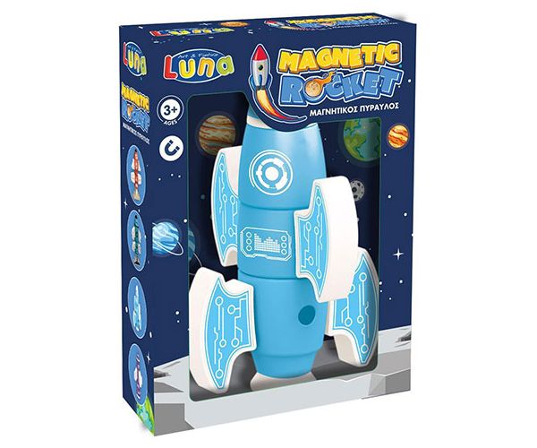 Magnetna raketa u plavoj boji