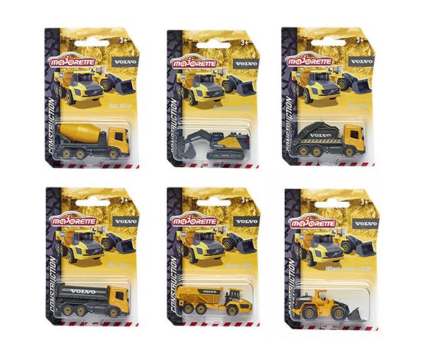 Majorette - Građevinska oprema Volvo Edition u nekoliko verzija - Simba Toys