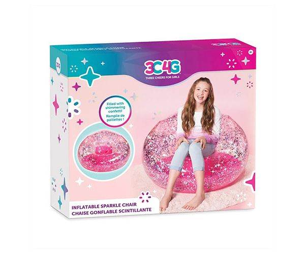 Make It Real: 3C4G svjetlucava fotelja na napuhavanje