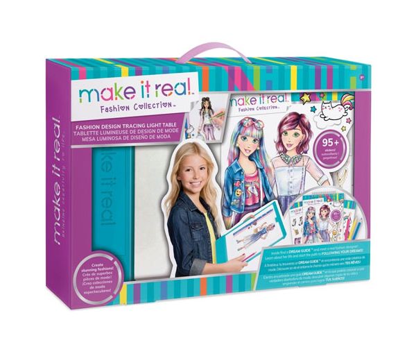 Make It Real: Modni dizajn set sa svjetlećom pločom i dodacima