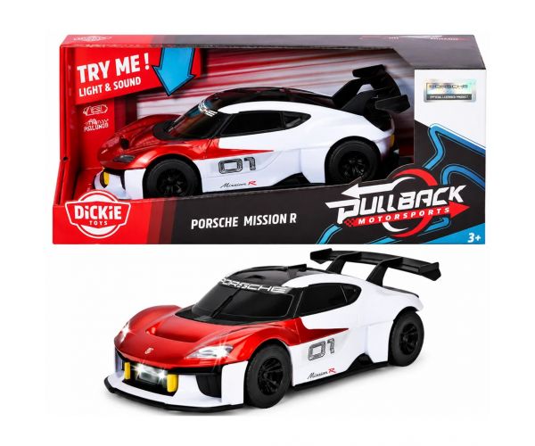 Porsche Mission R kisautó fénnyel és hanggal - Dickie Toys