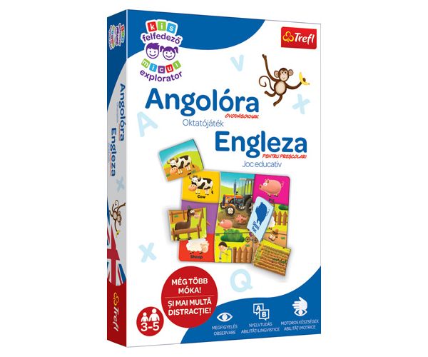 Mali istraživač: Engleski jezik obrazovna igra - Trefl