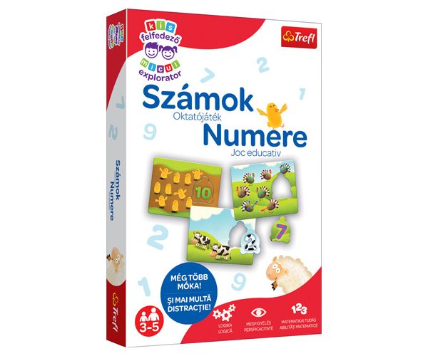 Mali istraživač: Obrazovna igra brojevi - Trefl