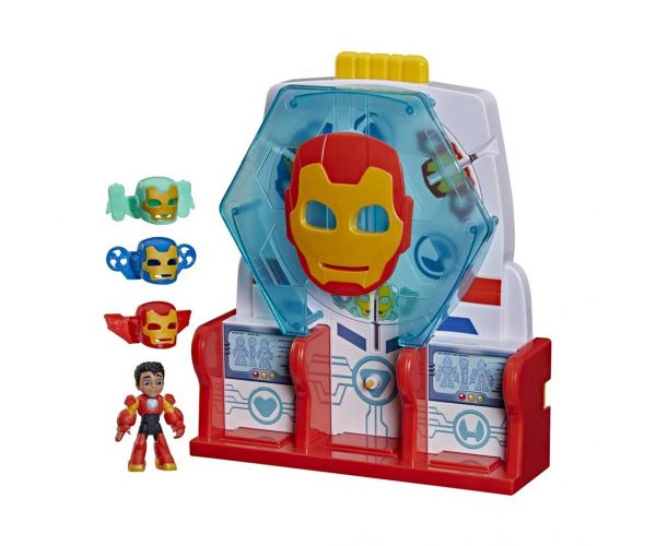 Marvel Iron Man i njegovi čudesni prijatelji - Hall of Armor igraći set - Hasbro