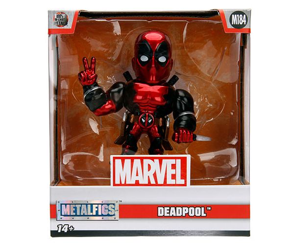 Marvel: Metalfigs Deadpool metalna figura 10cm - Simba Toys