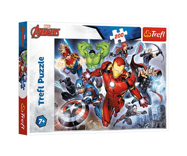 Marvel: Ogromni Osvetnici puzzle 200kom - Trefl