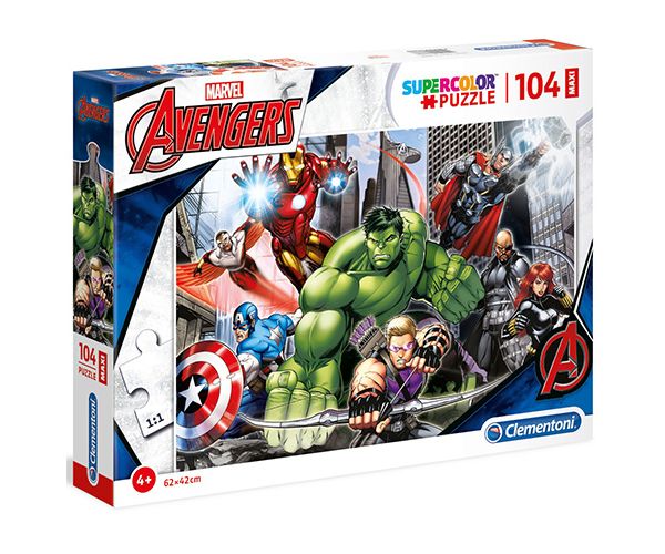 Marvel Osvetnici Maxi puzzle 104kom - Clementoni