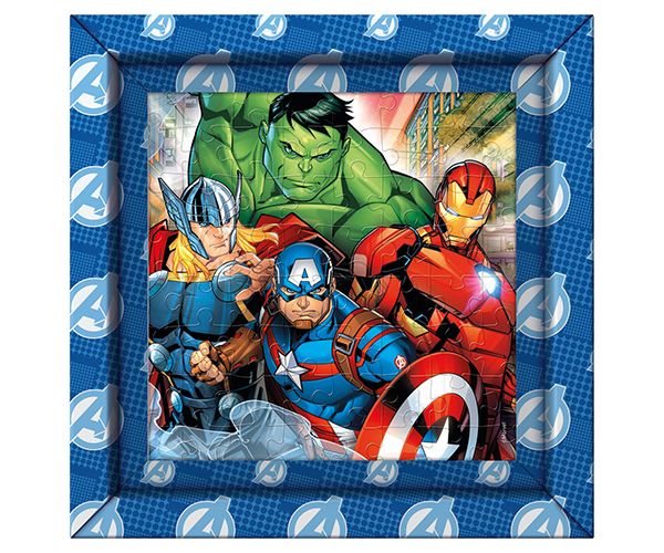 Marvel Osvetnici puzzle sa okvirom 60kom - Clementoni