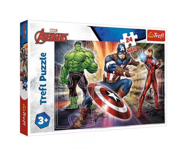 Marvel Osvetnici Trio Maxi puzzle 24kom - Trefl