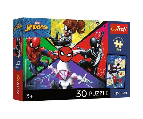 Marvel Pókember 30db-os prémium puzzle - Trefl