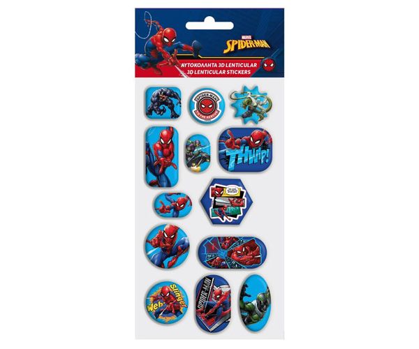 Marvel: Spider-Man 3D hologramski set naljepnica od 13 kom