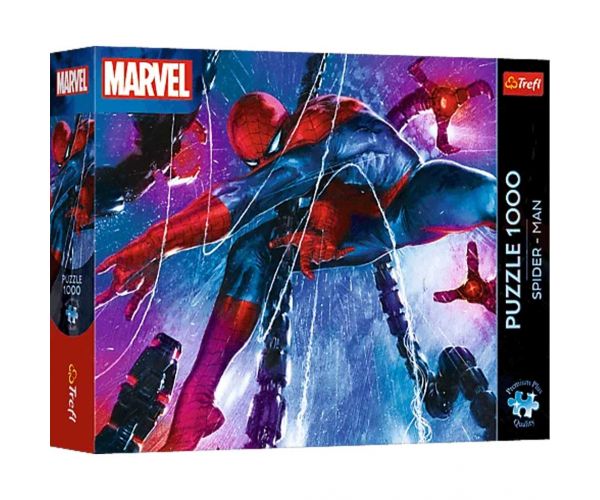 Marvel Pókember A kaland hálója 1000db-os prémium puzzle - Trefl