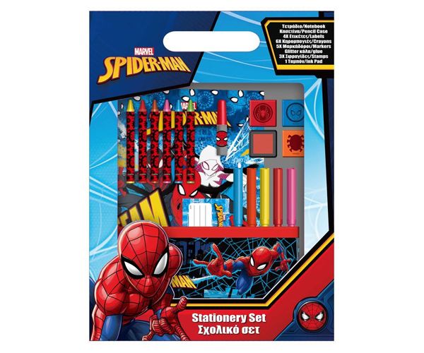 Marvel: Spider-Man set bojanja s držačem za olovke i dodacima
