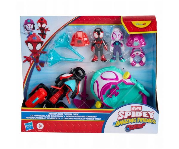 Marvel: Póki és csodálatos barátai Rescue Webs Patrol játékszett - Hasbro