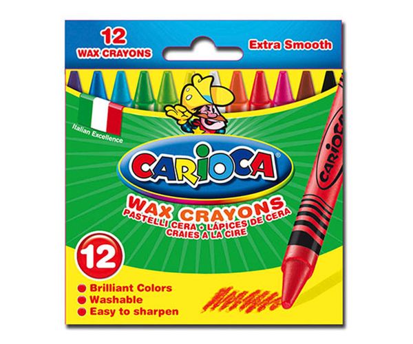 Masne krede, set od 12 dijelova - Carioca