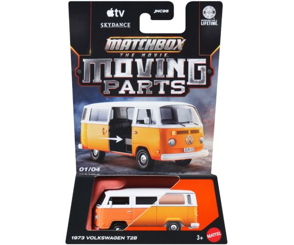 Matchbox A film: 1973 Volkswagen T2B nyitható kisautó 1/64 – Mattel