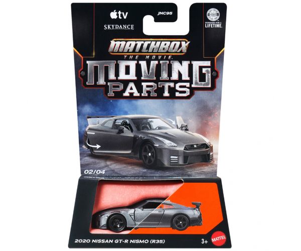 Matchbox A film: 2020 Nissan GT-R Nismo (R35) nyitható kisautó 1/64 – Mattel