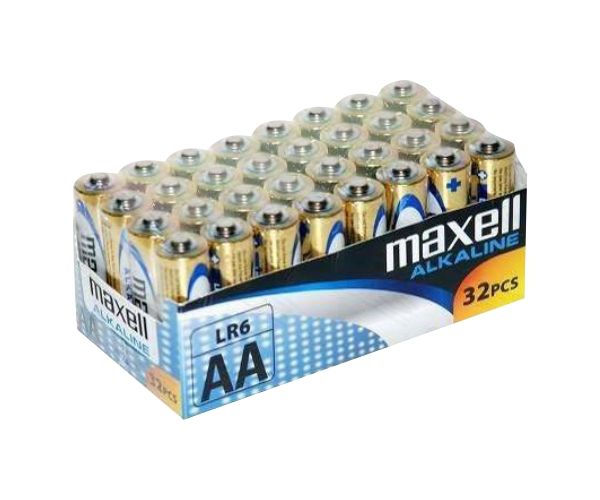 Maxell: Alkalne AA LR6 baterije od 1.5V - 32 kom