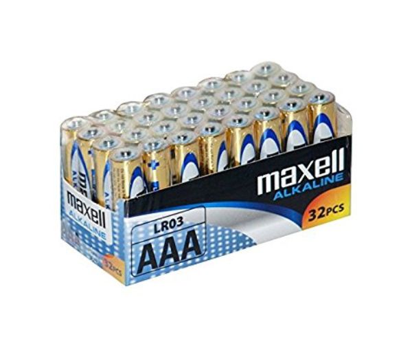 Maxell: Alkalne AAA LR03 baterije od 1.5V - 32 kom