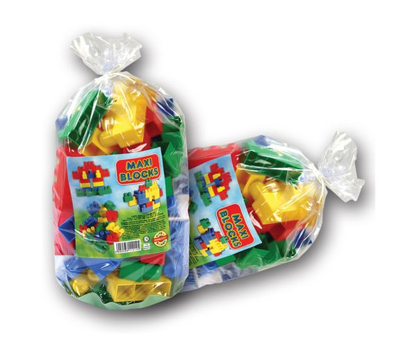 Maxi Blocks kocke za gradnju 56 komada - D-Toys