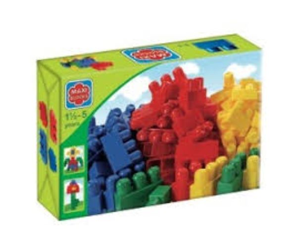 Maxi Blocks kocke za gradnju u kutiji 32 dijela - D-Toys