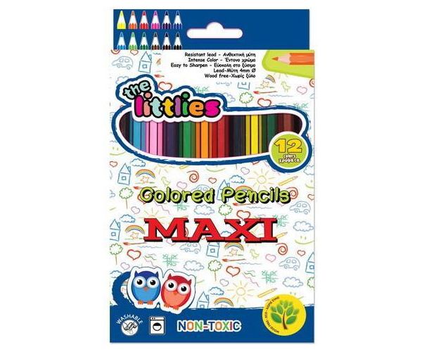 Maxi drvene bojice 12kom