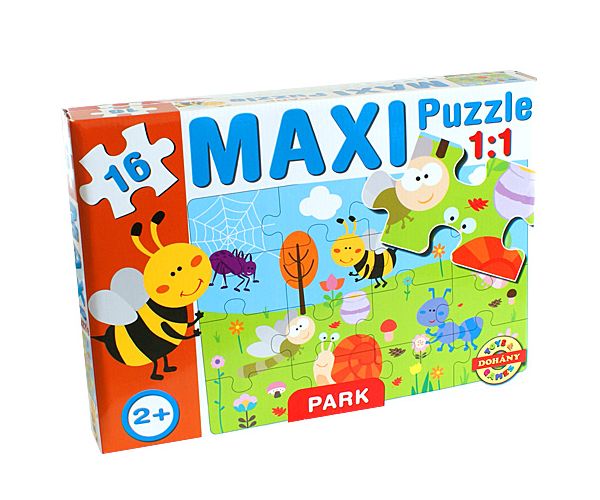 Maxi puzzle životinjama sa livade - D-Toys